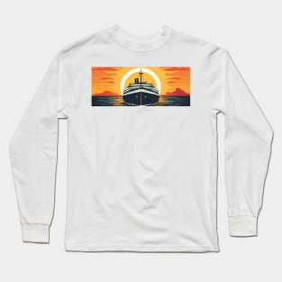 Seafarer's Journey: Unleash Your Inner Adventurer on a Cruise Ship Long Sleeve T-Shirt